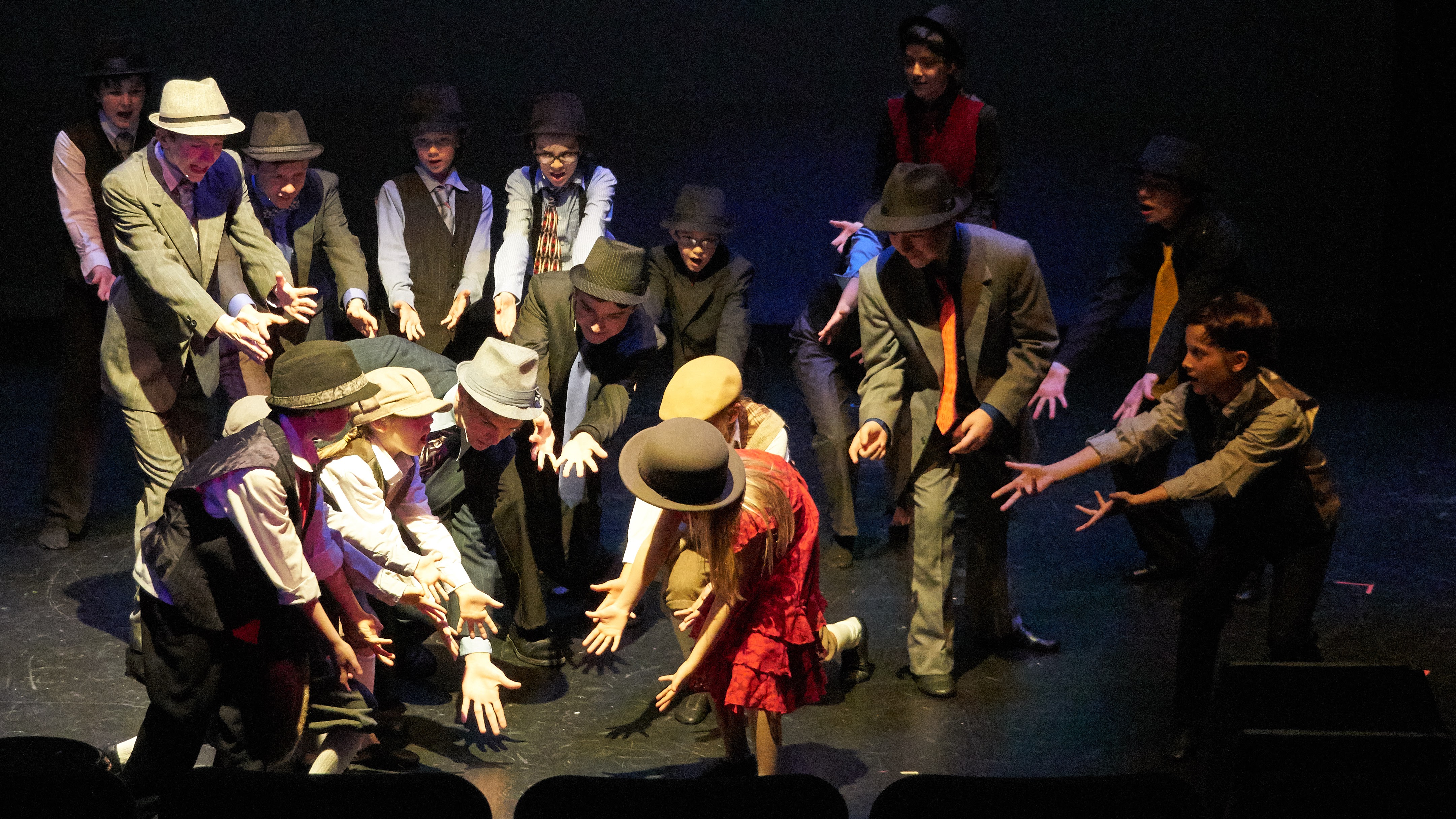 Youthful actors take on one of the most popular musicals ever, as the Rose Childrens Theatre does “Guys and Dolls”