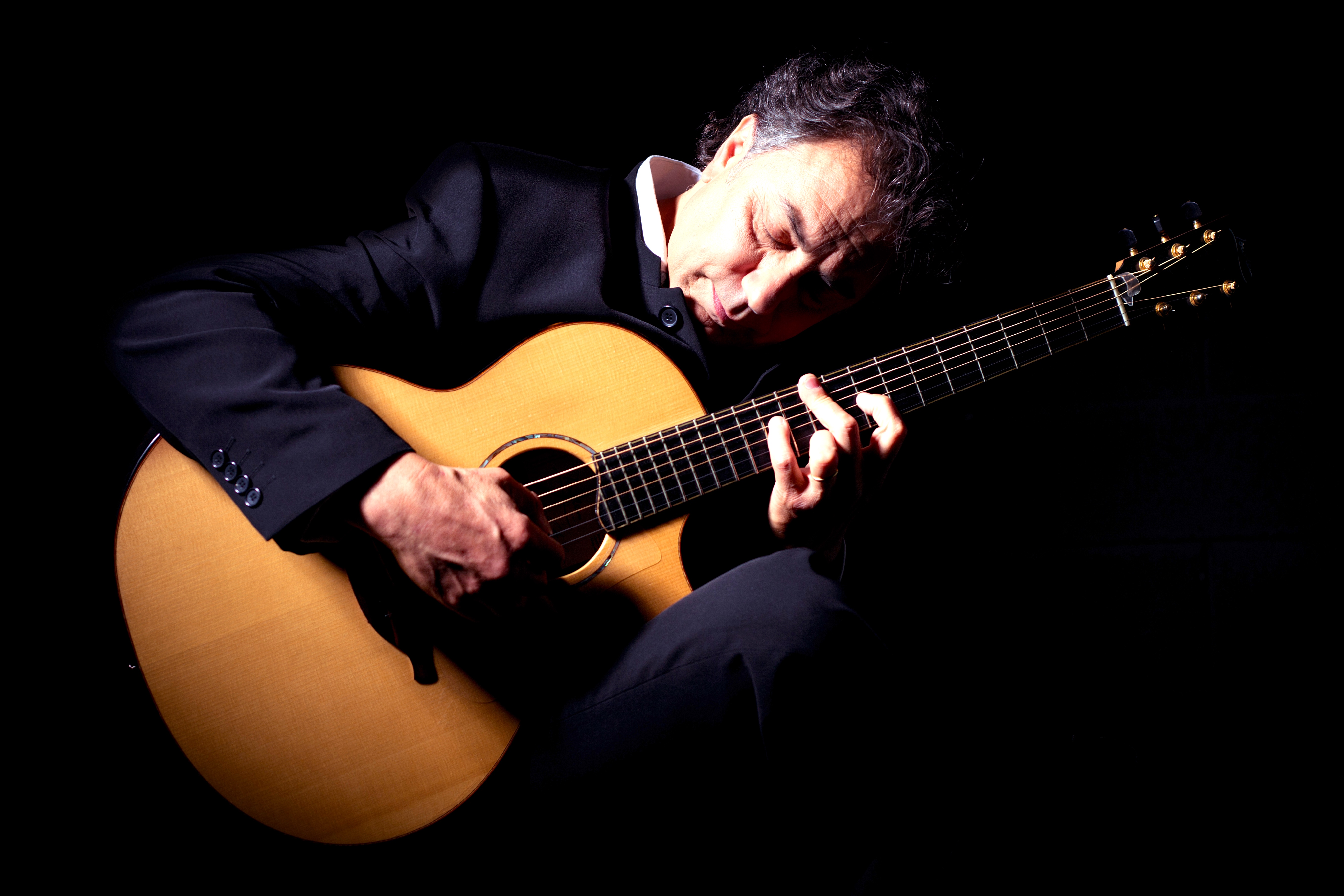 The Axe and Fiddle presents master acoustic guitar player Pierre Bensusan from France, passing through on his 2017 USA Tour