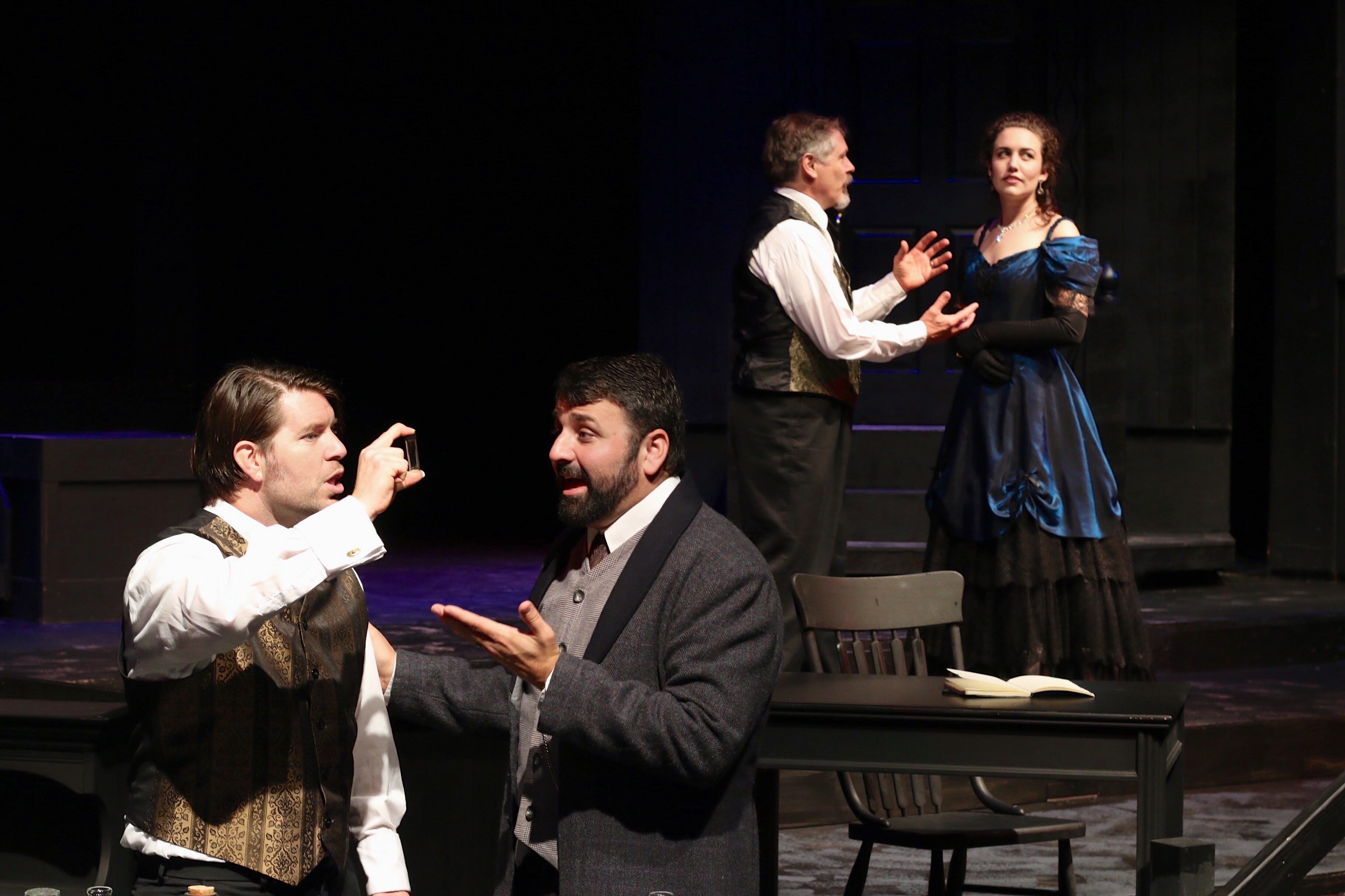 Cottage Grove Theatre overcomes obstacle to innovative casting of title roles in its production of “Jekyll & Hyde”