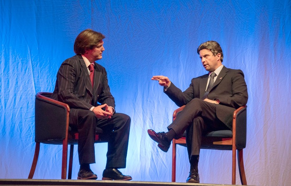 The Very Little Theatre presents a blast from the political past with “Frost/Nixon”