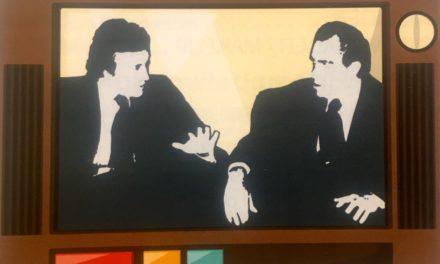 Reviewer mulls over the clash between interests portrayed in “Frost/Nixon”  — onstage now at the Very Little Theatre — which may have parallels in today’s politics