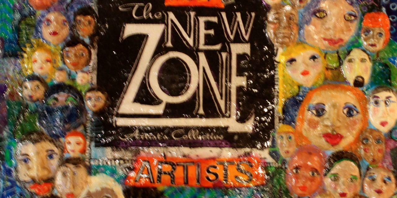 The New Zone Gallery gets yet another chance to show its members’ artwork in a new location