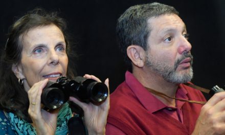 Unlikely lovers — a Catholic birdwatcher and a Jewish metal detectorist — team up in the Not Ready for Retirement Players’ “Kalamazoo”
