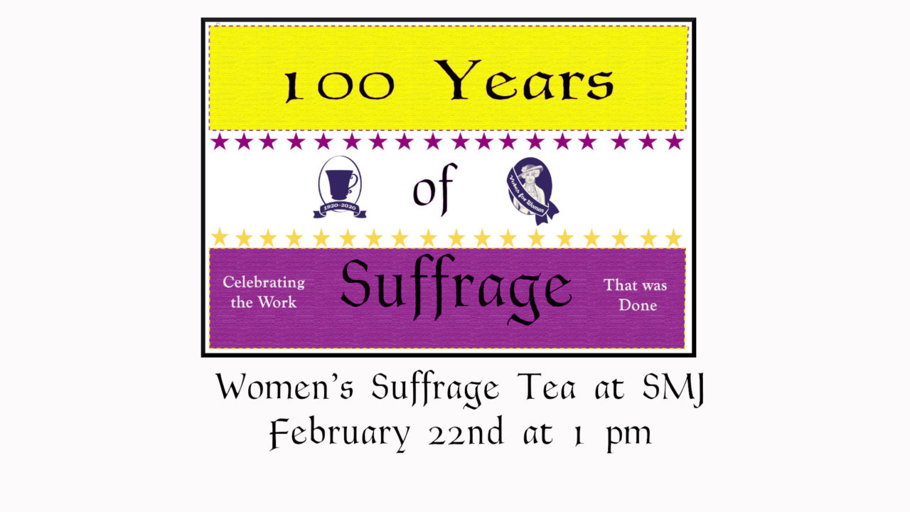 “Women’s Suffrage Tea” At The Shelton McMurphey Johnson House And ...