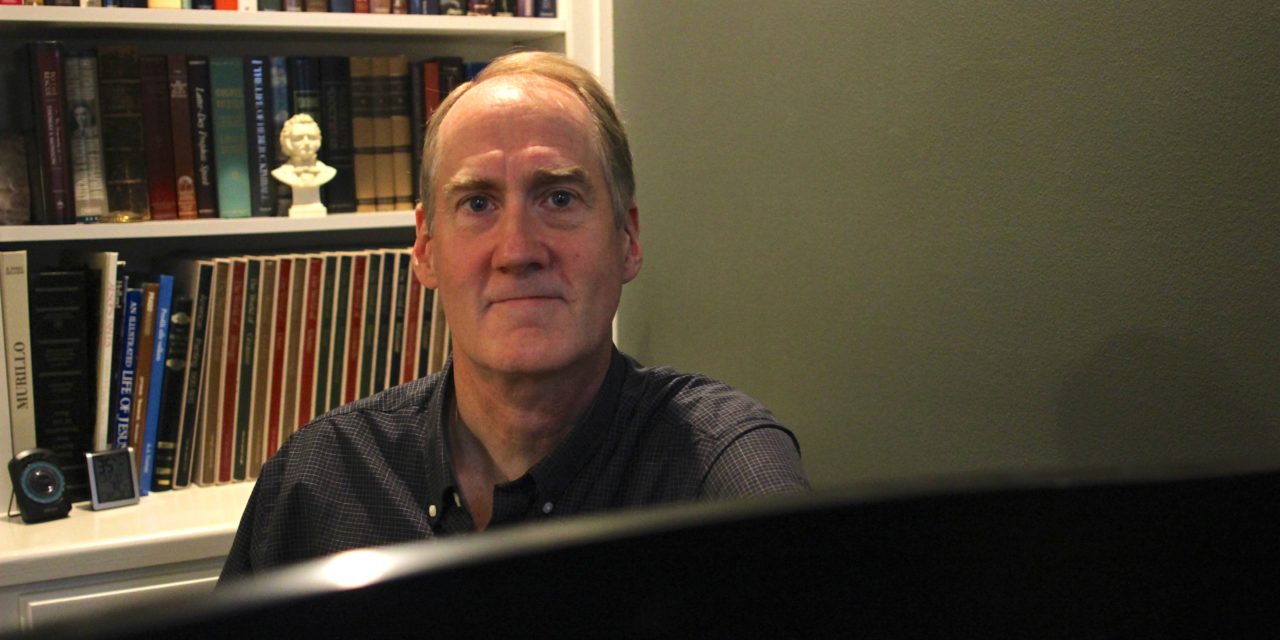 Peter van de Graaff, music director at KWAX-FM  91.1, seemed destined for music — and radio