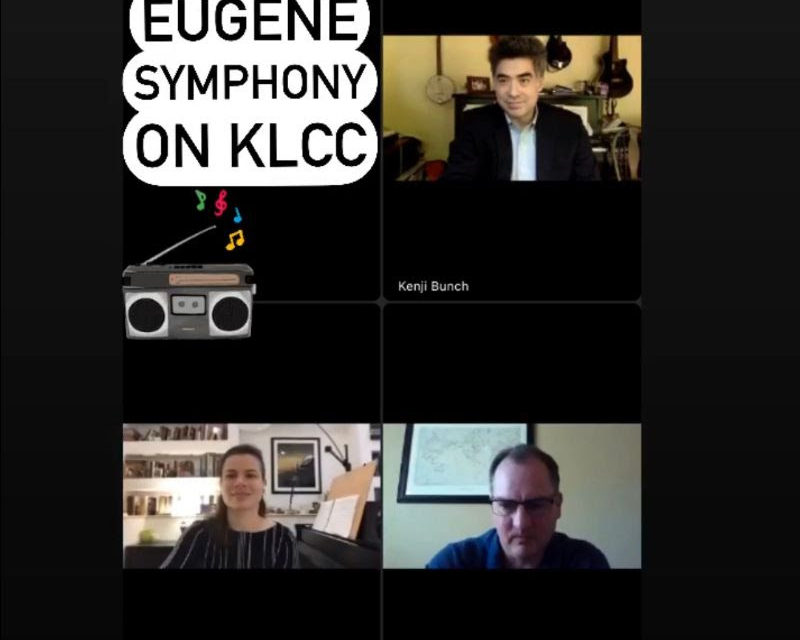 Selected Eugene Symphony performances are now available on demand via KLCC 89.7-FM public radio