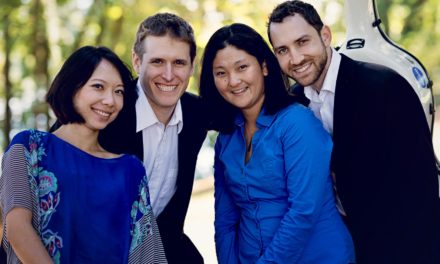 The Delgani String Quartet resumes live, in-person performance with end-of-summer concert