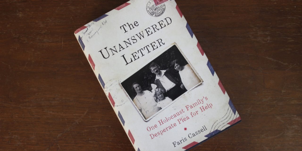 “The Unanswered Letter,” a book by Eugene author Faris Cassell, portrays the Holocaust in detail through the lives of one real Viennese family