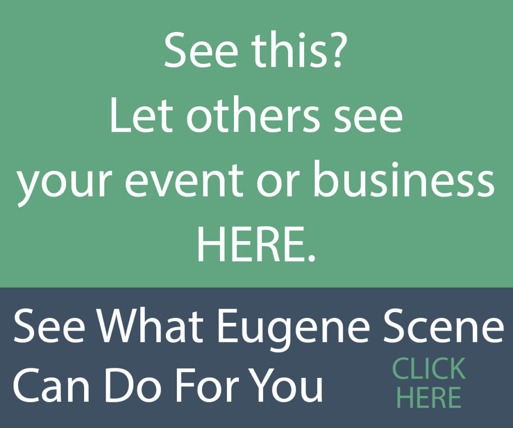 Eugene Scene Advertise Here House Ad