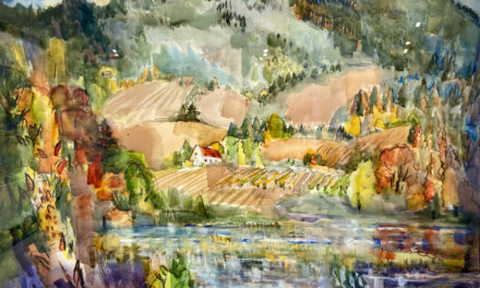 The Karin Clarke Gallery features paintings of lush landscapes by two masters of the art