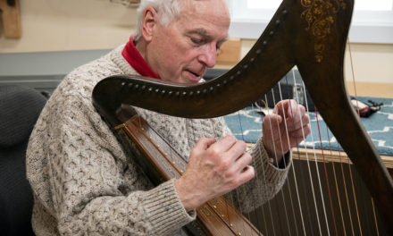 A small town on the central Oregon coast harbors a master craftsman who restores beauty and function to damaged musical instruments