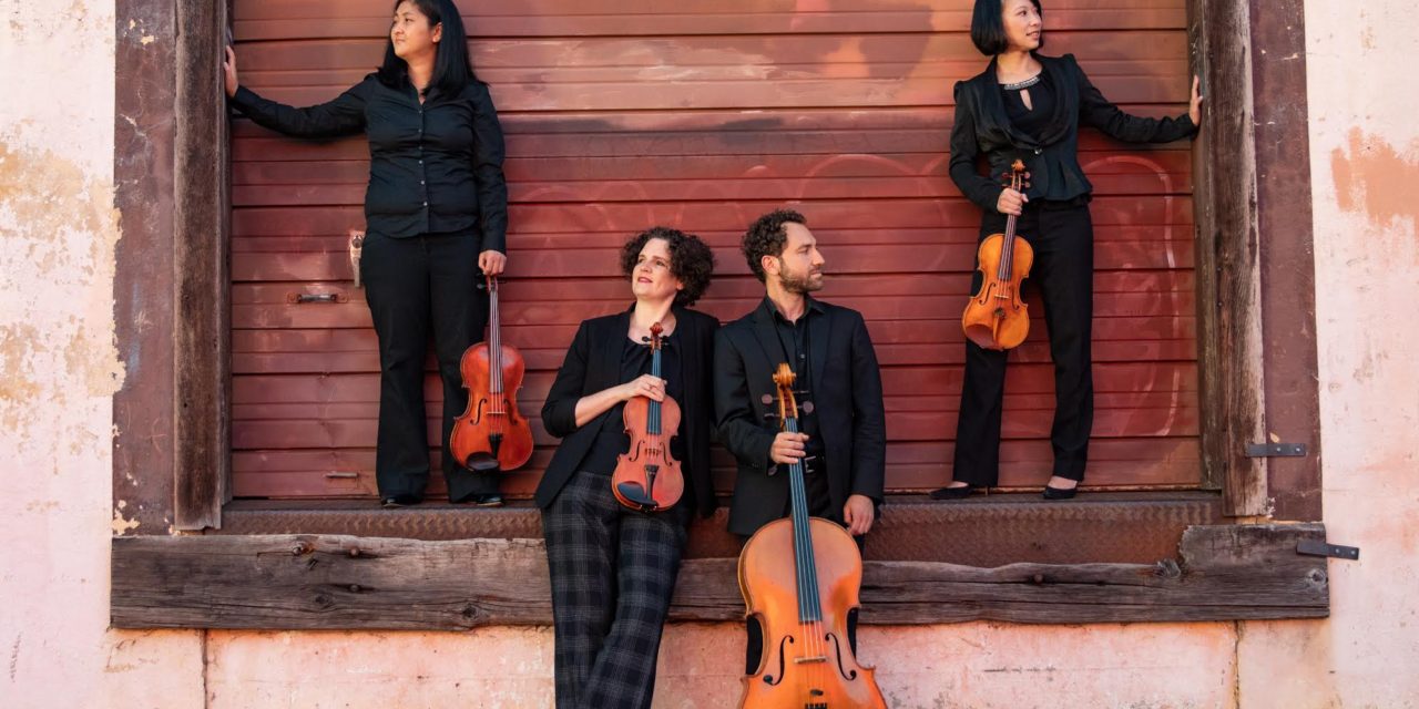 Delgani String Quartet brings the “Soul of Brazil” to Eugene-Springfield’s Wildish Theater (after concerts in Portland and Salem)
