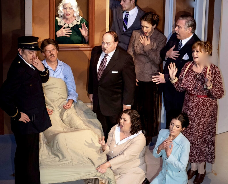 The Very Little Theatre takes takes an Agatha Christie trip with “Murder on the Orient Express”