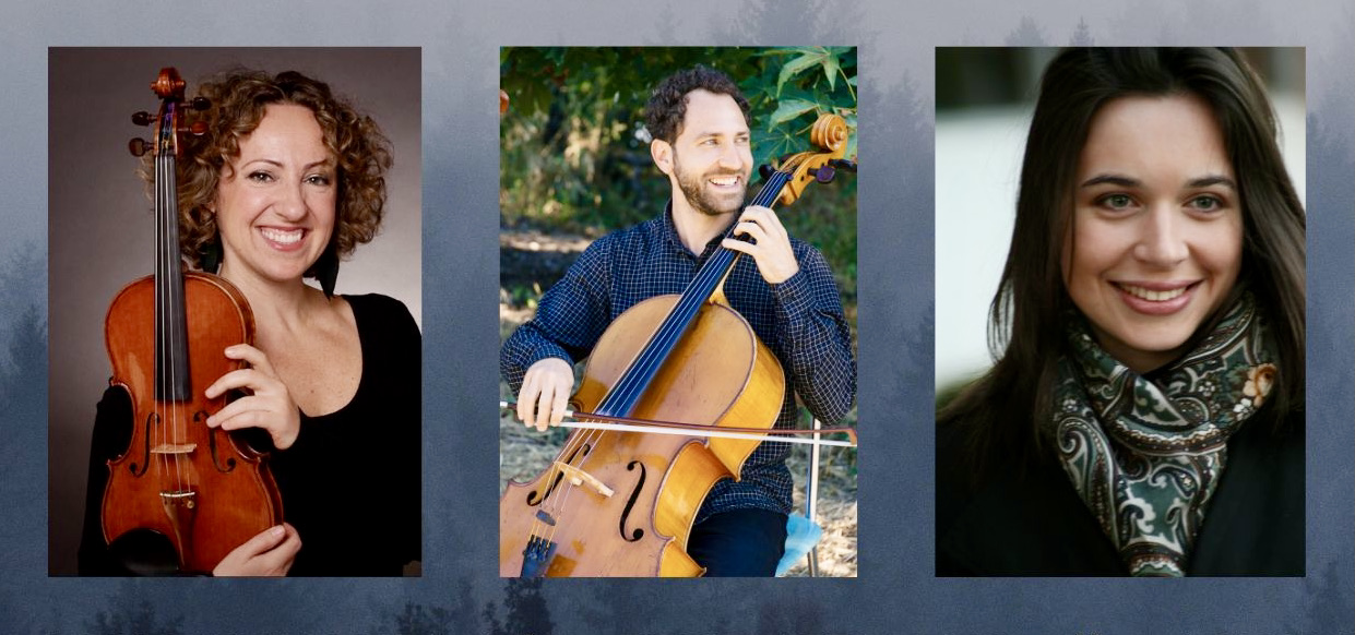 Three musician friends make their Eugene debut as Trio Picea on June 13