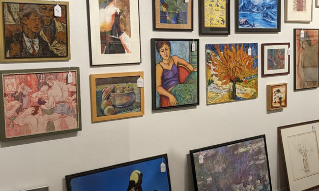 Got some empty space on your walls or shelves? Check out Marvelous Maude’s Art Rescue sale