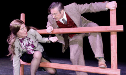 How can four actors portray 100+ characters in one play? Check out “The 39 Steps” at Cottage Theatre